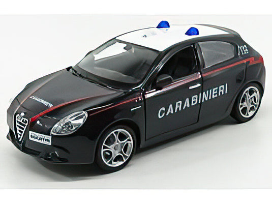 ALFA ROMEO GIULIETTA CARABINIERI 2010 BLUE WHITE/Bburago 1/24ミニカー