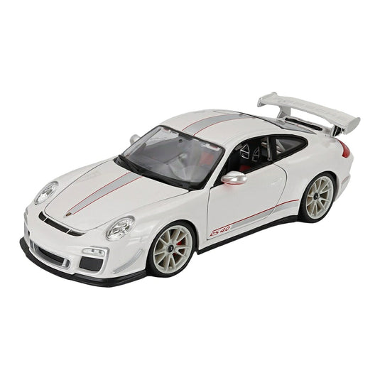 Porscheポルシェ 911 997-2 GT3 RS 4.0 クーペ 2012 ホワイト シルバー / Bburago 1/18 ミニカー