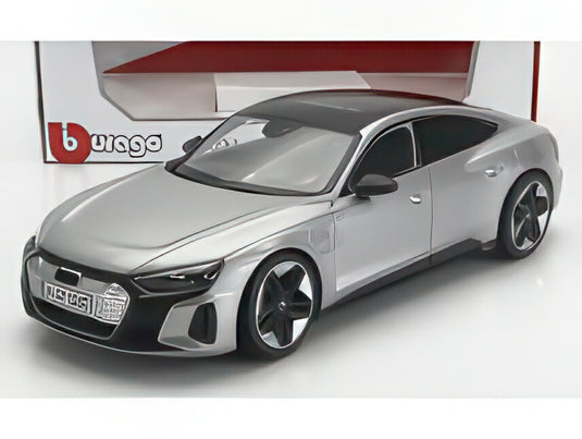AUDI GT RS E-TRON 2022 シルバー/ Bburago 1/18 ミニカー