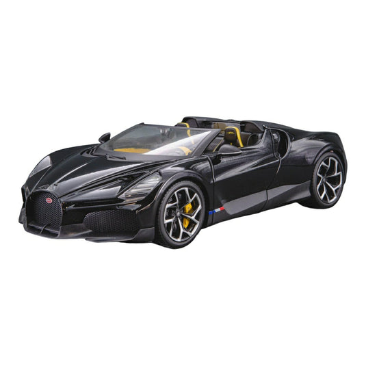 Bugattiブガッティ W16 Mistral ミストラル カブリオレ ブラック ダイキャストモデル ミニカー /Bburago 1/18