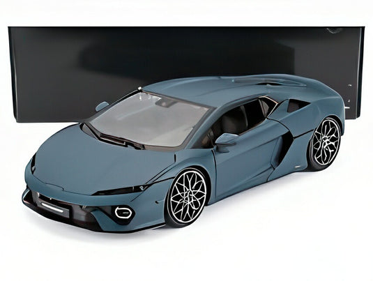 LAMBORGHINI テメラリオ 2024 マットブルー/ Bburago 1/18 ミニカー