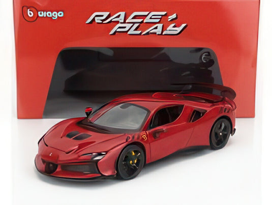 FERRARI SF90 XX ストラダーレ 2024 ロッソコルサ レッド ブラック 限定モデル/ Bburago 1/18 海外限定ミニカー