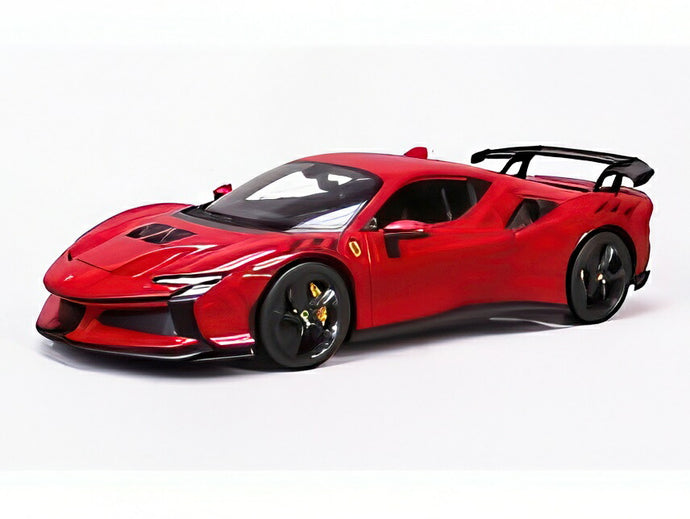 【予約】12月以降発売予定フェラーリ SF90 XX ストラダーレ 2024 ロッソ コルサ レッド ブラック/ Bburago 1/18 海外限定ミニカー