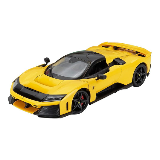 【予約】 Ferrariフェラーリ F80 2024 イエロー エコノミーバージョン サイドウィンドウ無し / Bburago 1/18 ミニカー