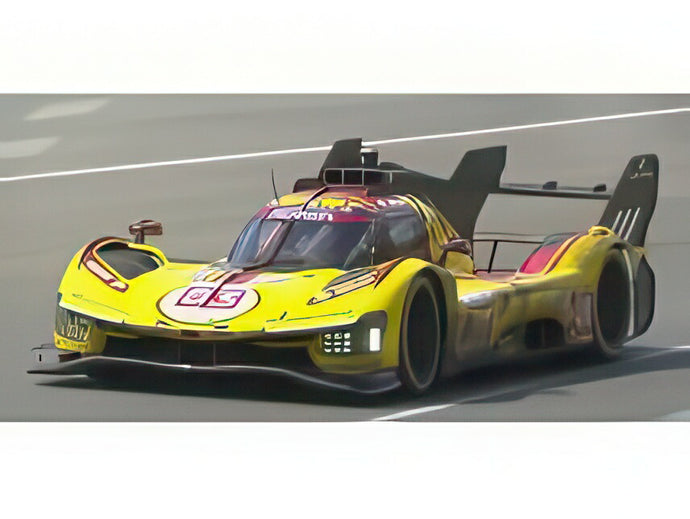 【予約】12月以降発売予定FERRARI 499P 3.0L ターボ V6 チーム AF コルセ 83号車 優勝 ルマン24時間 2025 ロバート・クビカ フィル・ハンソン イーフェイ・イェ イエロー レッド 限定モデル/ Bburago 1/18 海外限定ミニカー