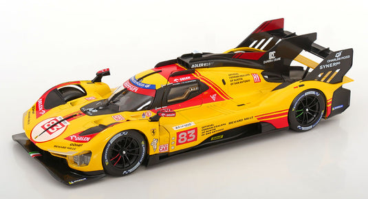 Ferrariフェラーリ 499P No 83 24h Le Mansル・マン 2024 ショーケース付 / Bburago 1/18 ミニカー
