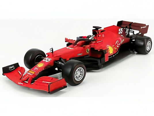 フェラーリ F1 SF21 チーム スクーデリア フェラーリ ミッション ウィノウ N 55 シーズン 2021 カルロス サインツ Jr. マットレッド/ Bburago 1/18 海外限定ミニカー