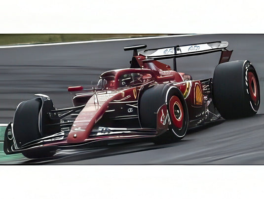 【予約】12月以降発売予定フェラーリ F1 SF 24 チーム スクーデリア フェラーリ N 16 イタリア モンツァGP 優勝 2024 シャルル ルクレール ショーケース付き レッド ホワイト ブラック/ Bburago 1/18 海外限定ミニカー