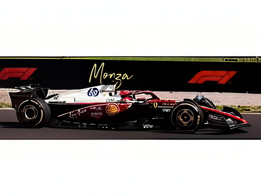 【予約】2026年発売予定FERRARI F1 SF-25 No.16 モンツァGP 2025 C.LECLERC NIKI LAUDA 50周年記念 レッド/ホワイト (ショーケース付)/ Bburago 1/18 海外限定 デラックスバージョンミニカー