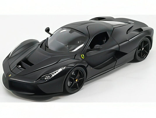FERRARI LAFERRARI 2013 マットブラック/ Bburago 1/18 シグネチャーシリーズミニカー