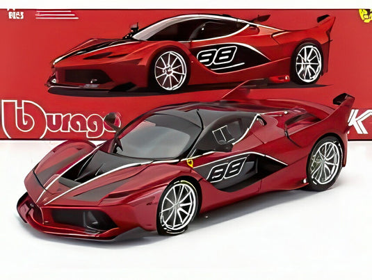 FERRARI FXX-K N88 2015 レッド ブラック/ Bburago 1/18 シグネチャーシリーズミニカー