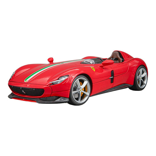 Ferrariフェラーリ Monza SP1 2019 レッド ダイキャストモデル ミニカー /Bburago 1/18