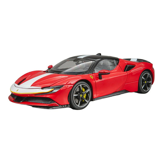 Ferrariフェラーリ SF90 Stradale 2021 レッド ダイキャストモデル ミニカー /Bburago 1/18