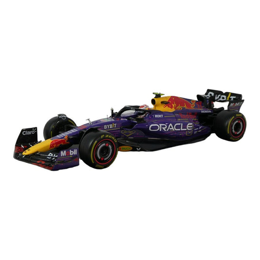 Red Bullレッドブル RB19 2023 ラスベガスGP パープル No.11 / Bburago 1/18 ミニカー