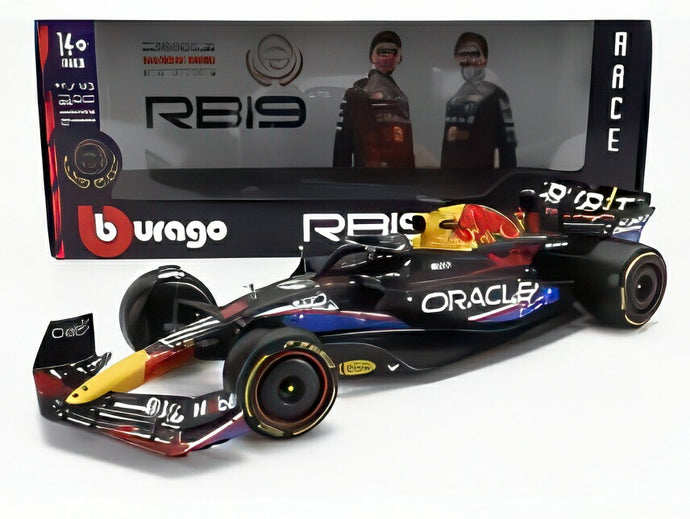 RED BULL F1 RB19 TEAM ORACLE RED BULL RACING #1 ワールドチャンピオン オースティンUSA GP 優勝 2023 マックス・フェルスタッペン マットブルー/ Bburago 1/18 海外限定ミニカー