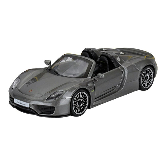 Porscheポルシェ 918 Spyder 2010 グレーメタリック / Bburago 1/24 ミニカー