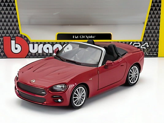 FIAT 124 SPIDER 2016 レッド/ Bburago 1/24 ミニカー