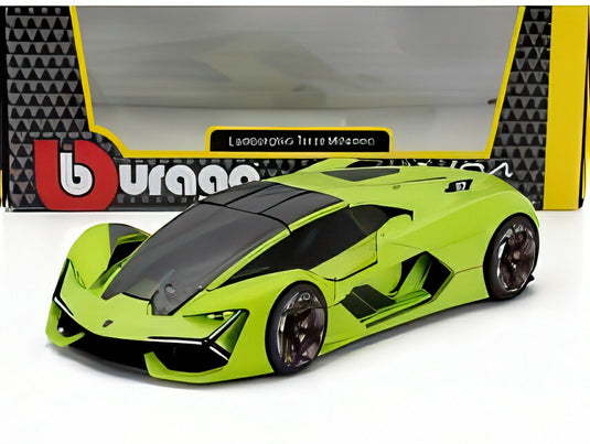 LAMBORGHINI TERZO MILLENNIO 2020 ライトグリーンフロー/ Bburago 1/24 ミニカー