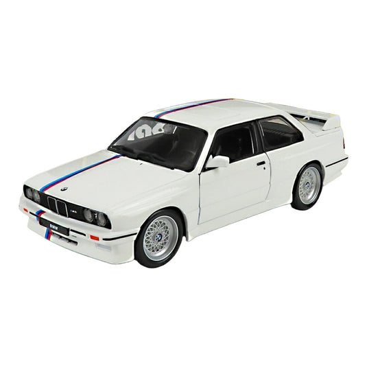 BMW M3 E30 1988 ホワイト / Bburago 1/24 ミニカー