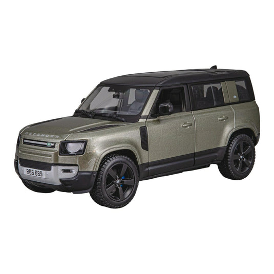 Land Roverランドローバー Defenderディフェンダー 110 2022 ライトグリーンメタリック ダイキャストモデル ミニカー /Bburago 1/24