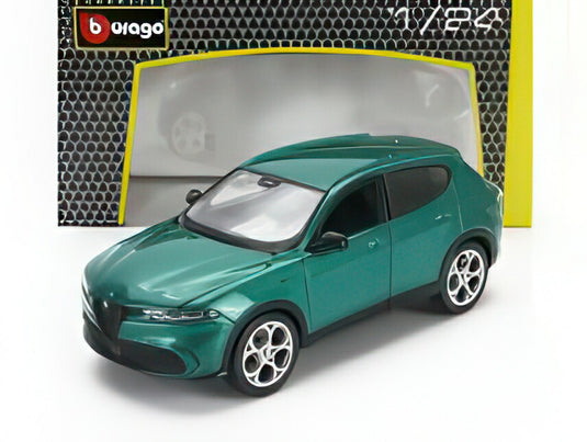 ALFA ROMEO トナーレ 2023 グリーンメタリック/ Bburago 1/24 ミニカー