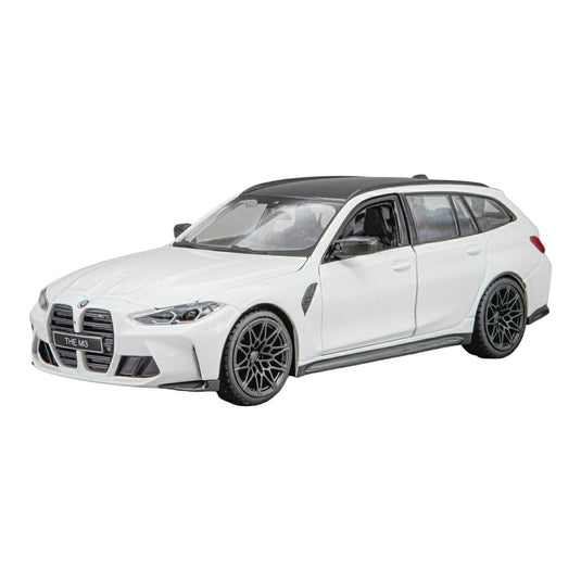 BMW M3 Touring G81 2023 ホワイト ダイキャストモデル ミニカー /Bburago 1/24