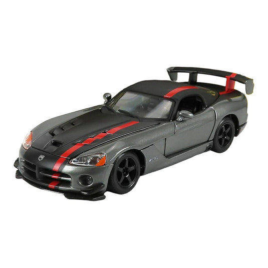 Dodgeダッジ Viperバイパー SRT-10 クーペ 2003 レッドライン グレー / Bburago 1/24 ミニカー