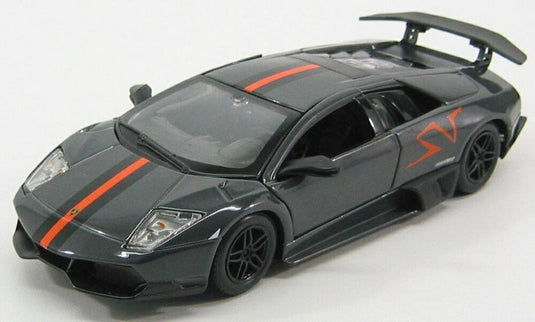 LAMBORGHINI ムルシエラゴ LP670-4 SV スーパーヴェローチェ チャイナ 2011 グレーメタリック/ Bburago 1/24 模型