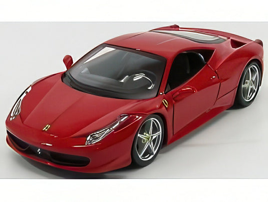 FERRARI 458 ITALIA 8C 2009 レッド/ Bburago 1/24 ミニカー