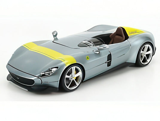 FERRARI MONZA SP1 2018 シルバー/ Bburago 1/24 ミニカー