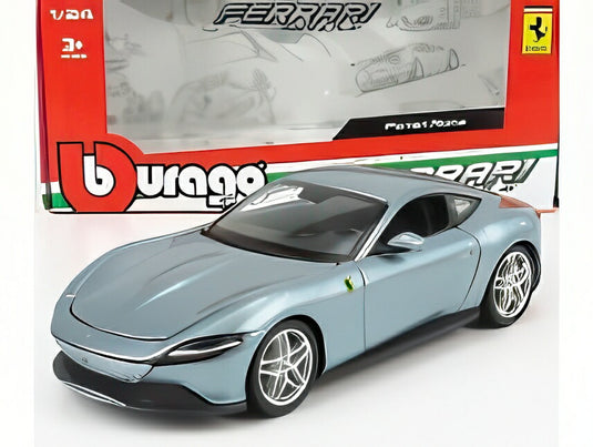 FERRARI ROMA 2019 ベリーライトブルーメタリック/ Bburago 1/24 ミニカー