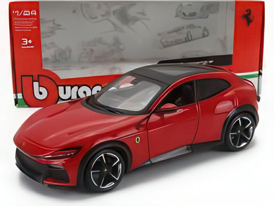 FERRARI プロサングエ SUV 2022 レッド/ Bburago 1/24 ミニカー