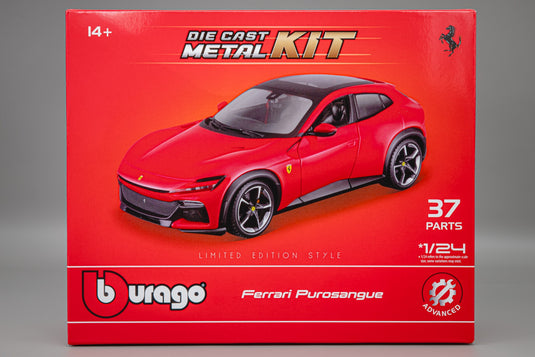 Ferrariフェラーリ Purosangue プローサングエ SUV 2022 組み立てプラモキット模型 カーモデル /Bburago 1/24