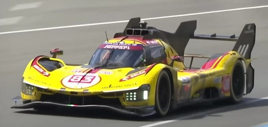 【予約】2026年発売予定FERRARI 499P 3.0L TURBO V6 N83 ルマン24時間優勝 2025 ロバートクビサ フィルハンソン イーフェイイェ イエローレッド/ Bburago 1/24 ミニカー