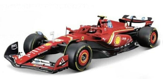 【予約】2026年発売予定FERRARI F1 SF24 2024 カルロスサインツ N55 レッドブラック/ Bburago 1/24 ミニカー