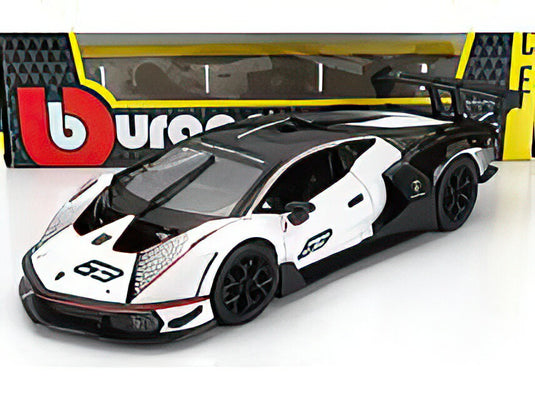 LAMBORGHINI ESSENZA SCV12 N 12 2021 WHITE BLACK/Bburago 1/24ミニカー