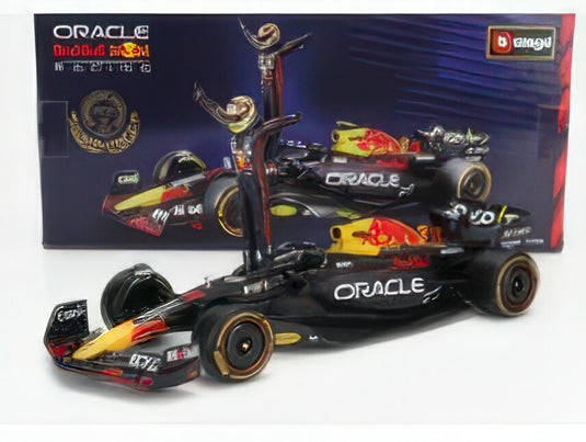 RED BULL  F1  RB19 TEAM ORACLE RED BULL RACING N 11 SEASON 2023 SERGIO PEREZ  MATT BLUE YELLOW RED/Bburago 1/24ミニカー