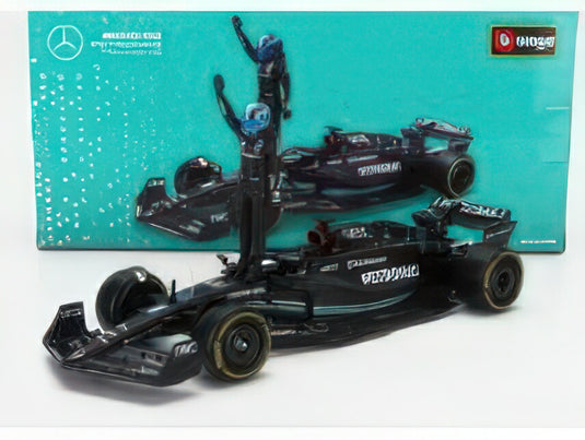 MERCEDES GP  F1 W14 TEAM MERCEDESAMG PETRONAS FORMULA ONE N 63 SEASON 2023 GEORGE RUSSELL  MATT BLACK/Bburago 1/24ミニカー