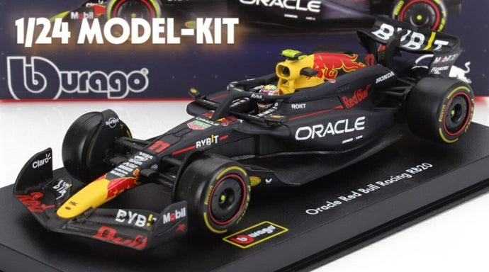 【予約】RED BULL F1 RB20 TEAM ORACLE RED BULL RACING #11 2024シーズン セルジオ・ペレス ブルー/イエロー/レッド モデルキット プラモデル/ Bburago 1/24 ミニカー