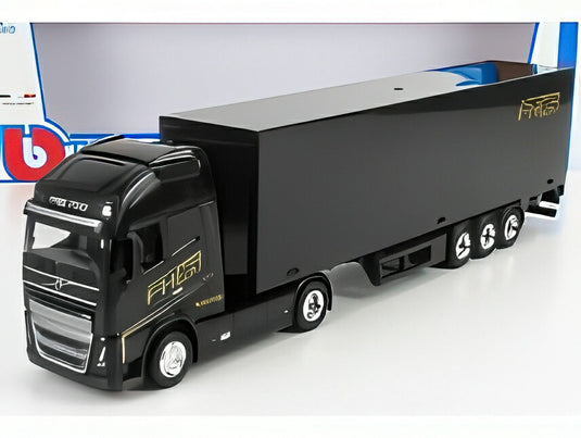 VOLVO FH16 XL 750 EURO 6 キャブトラック 2018 ブラック/ Bburago 1/43 ミニカー
