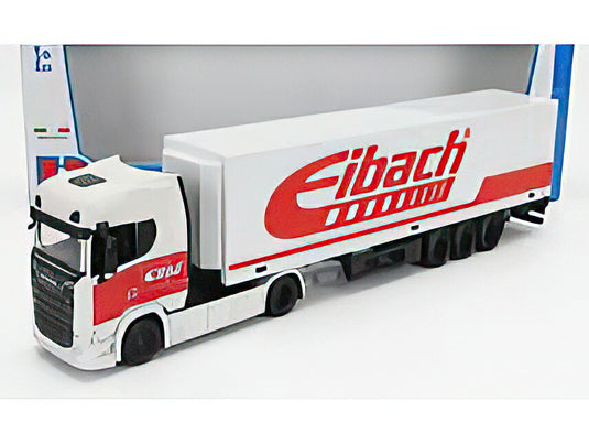 SCANIA S770 V8 TRUCK EIBACH 2021 WHITE RED/Bburago 1/43ミニカー