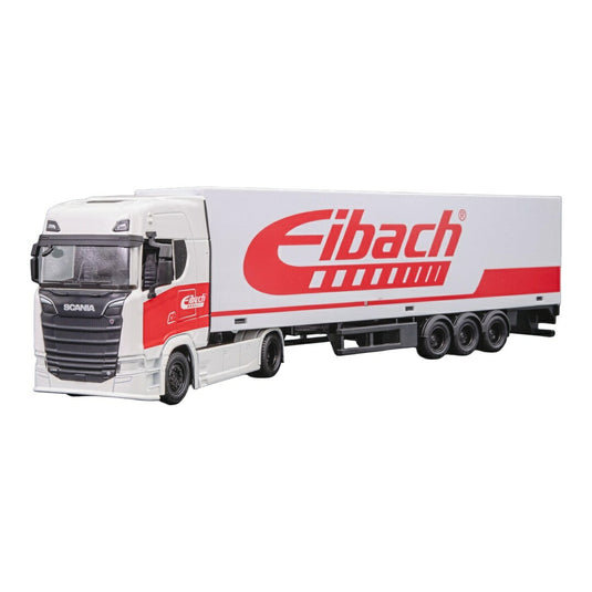 Scania S730 Highline トラクターヘッド セミトレーラー Eibach ダイキャストモデル ミニカー /Bburago 1/43