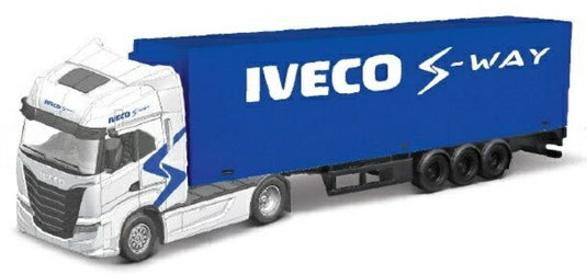 【予約】IVECO FIAT SWAY 570 トラック 2021 ブルーシルバーメタリック/ Bburago 1/43 ミニカー