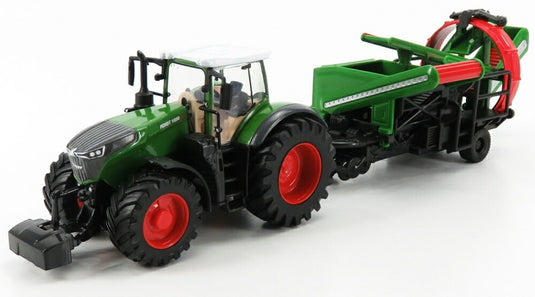 FENDT VARIO 1050 トラクター カルチベーター トレーラー付 2016 グリーン グレー レッド/ Bburago 1/50 模型