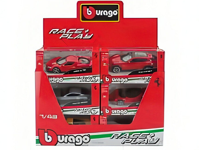FERRARI 12台セット アソートメント ディスプレイボックス付/ Bburago 1/43 ミニカー