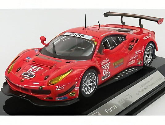 FERRARI 488 GTE N62 デイトナ24時間 2017 RISI COMPETIZIONE レッド/ Bburago 1/43 ミニカー