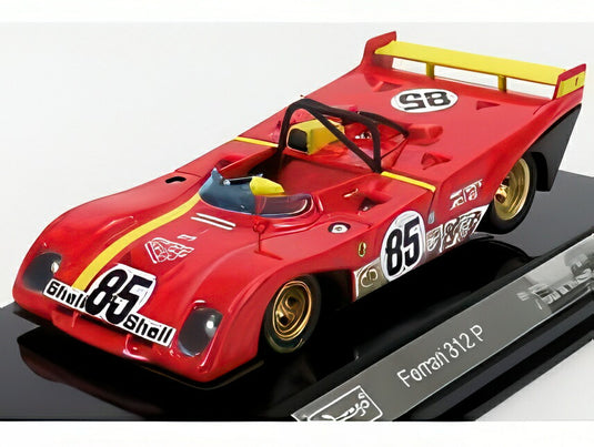 FERRARI 312PB N85 優勝 ワトキンスグレン6時間 1972 レッド イエロー/ Bburago 1/43 ミニカー