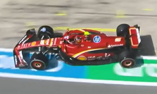 【予約】2026年発売予定フェラーリ F1 SF24 スクーデリア・フェラーリ N 55 2024年モナコGP 3位 カルロス・サインツ レッド ブラック 海外限定/ Bburago 1/43 ミニカー