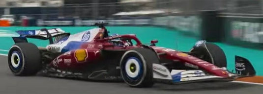 【予約】2026年発売予定フェラーリ F1 SF25 スクーデリア・フェラーリ HP N 16 2025年マイアミGP シャルル・ルクレール レッド ホワイト ブルー 海外限定/ Bburago 1/43 ミニカー