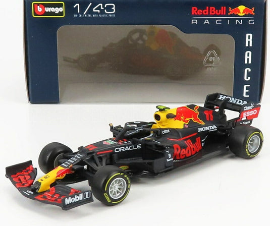 RED BULL F1 RB16B HONDA チーム レッドブル N 11 2021 S.ペレス マットブルー イエロー レッド/ Bburago 1/43 模型